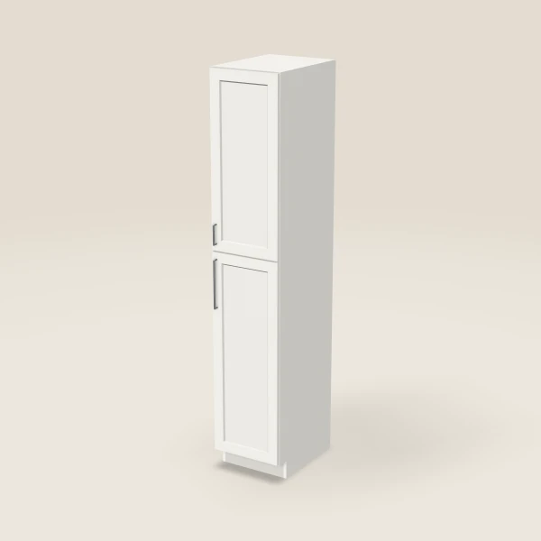 18" Wall Pantry — 96" High, 3D picture