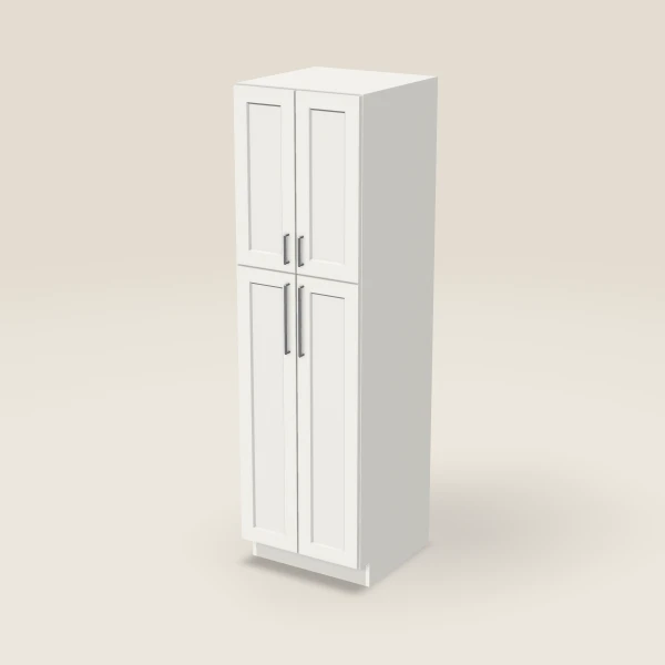 24" Wall Pantry — 84" High, 3D picture