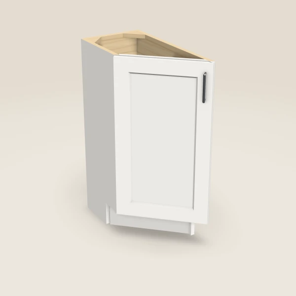 12" Base Transitional — Left, 3D picture