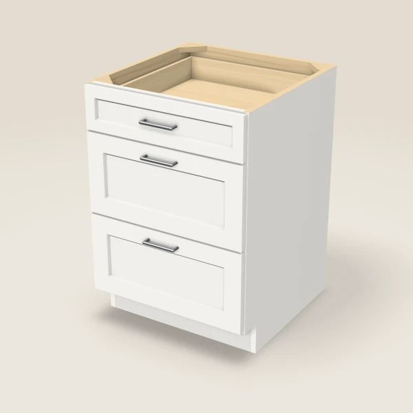 24" Drawer Base, 3D picture