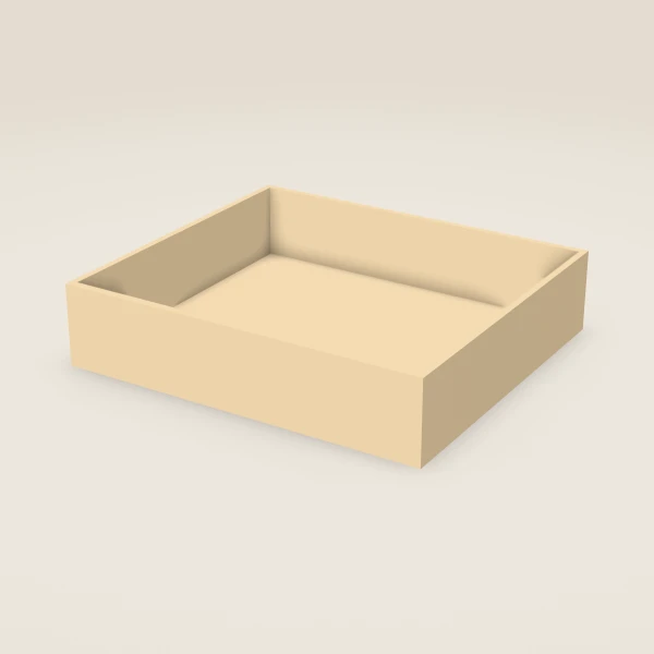 Cajón extraíble para B27, imagen en 3D