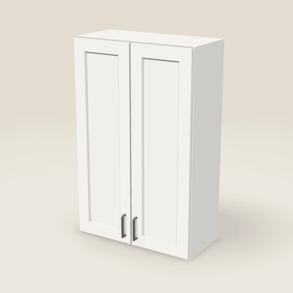 27" Wall Cabinet — 42" High, 3D picture