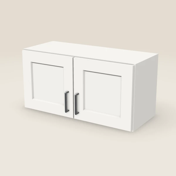 30" Wall Cabinet — 15" High, 3D picture
