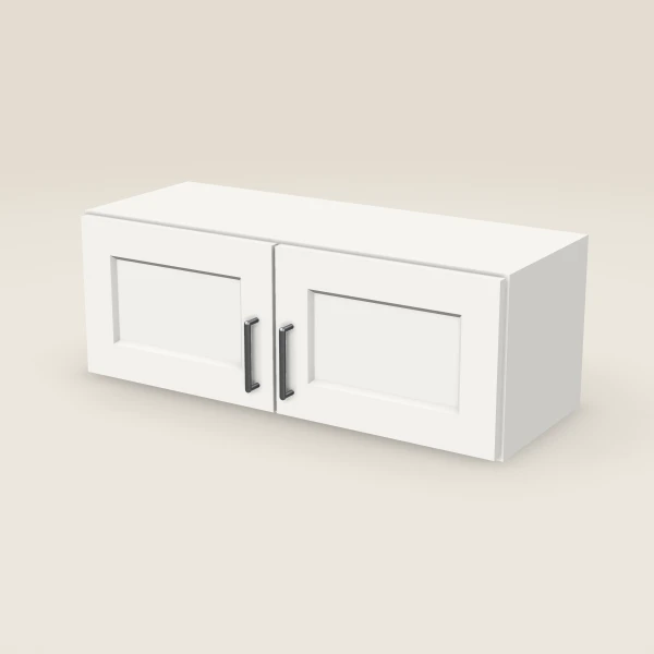 33" Wall Cabinet — 12" High, 3D picture