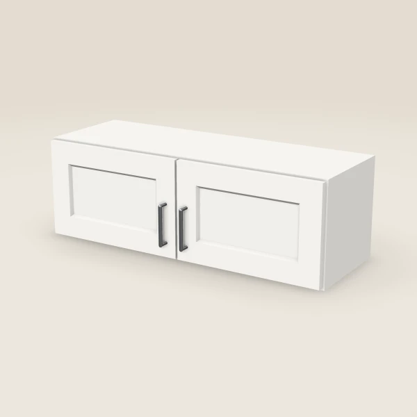 36" Wall Cabinet — 12" High, 3D picture