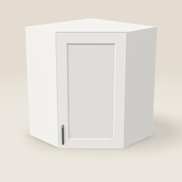 24" Wall Diagonal Corner — 30" High, 3D picture
