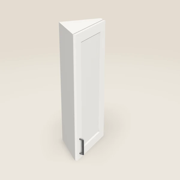 12" Wall End Angle — 36" High, 3D picture