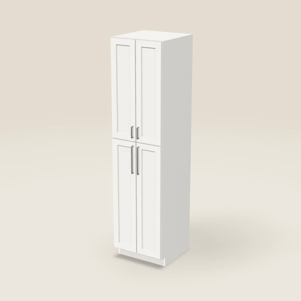 24" Pantry — 96" High, 3D picture