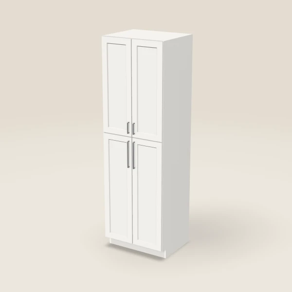 30" Pantry — 96" High, 3D picture